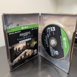 Assassin's Creed Valhalla Steel book & game