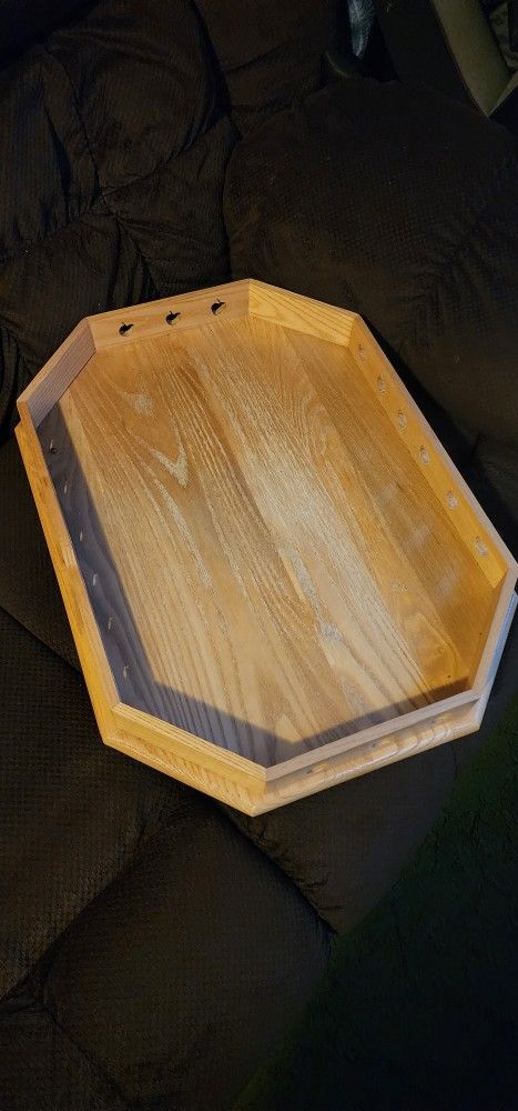 Oak Lazy susan for kitchen table