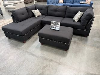 Black Sofa Sectional