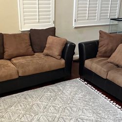 3 Seater Couch & Love Seat 