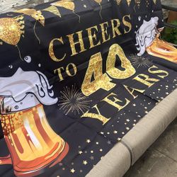 40th Birthday Decor