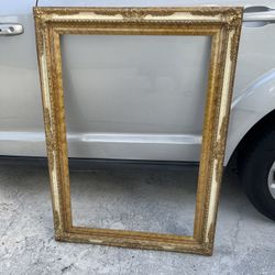 1980’s Noah Jerome Frame (43” X 32”1/2 & 24” X 36”) In Good Condition (No Glass) $20 Firm On Price