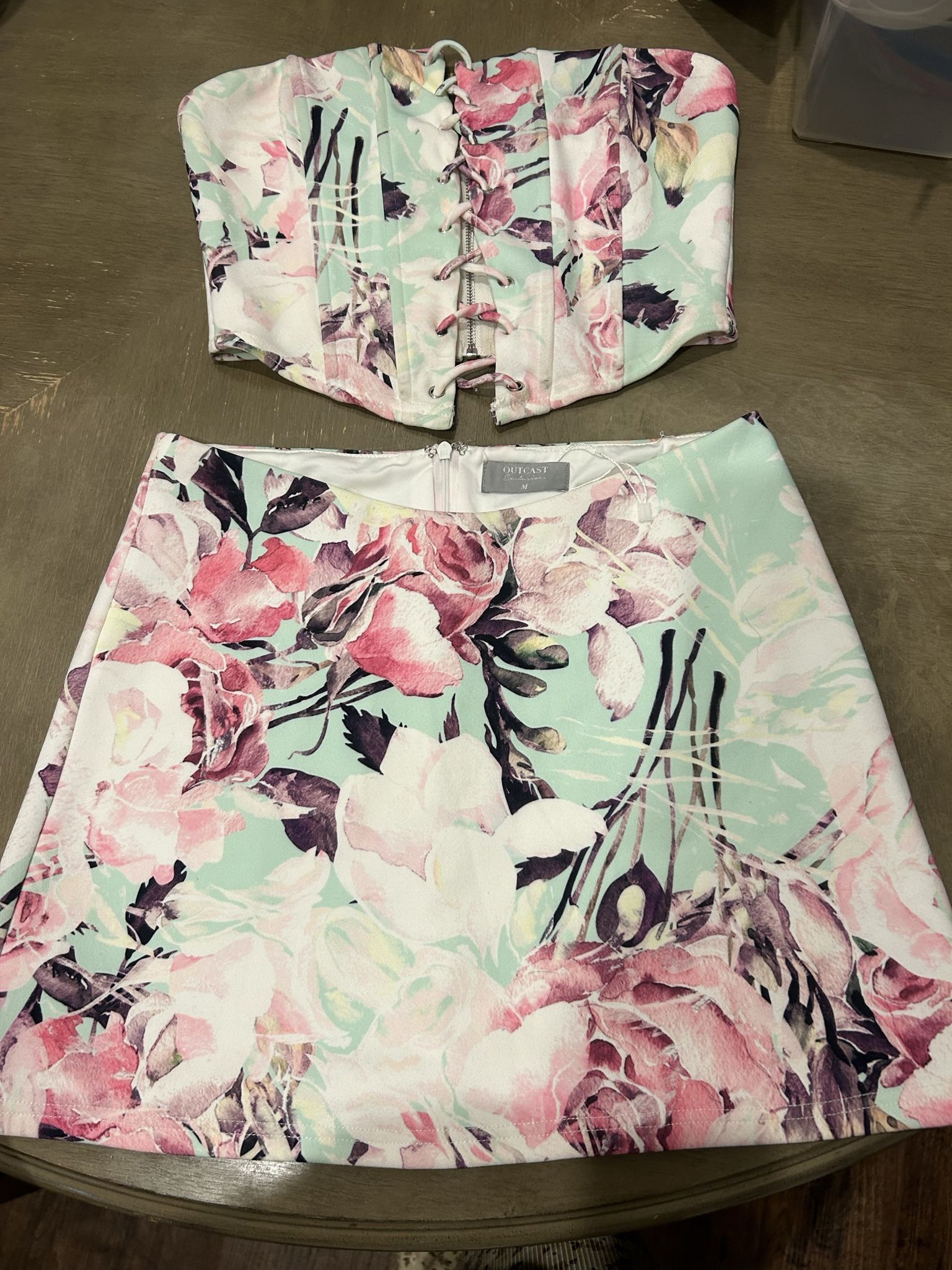 Floral Skirt Set 