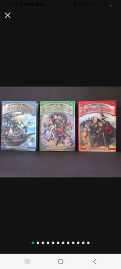 Children's Books Heros Guide To Adventure Series
Children's Hardcover 3 book set ages 8-12
The Hero's Guide to Saving Our Kingdom
The Hero's Guide to