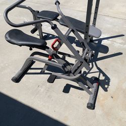 Weslo Cardio Glide Plus & Decline Small Bench Press No Weights Or Bars