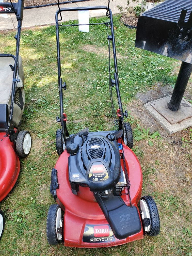 Name Brand Used Lawn Mowers For Sale