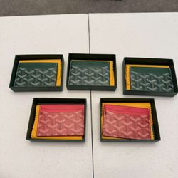 Go yard Wallets Green And Red