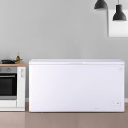 KENMORE 55.10 in. 14.6 Cu. Ft.  Manual Defrost Chest Freezer Balanced Hinge Lid White Garage Ready