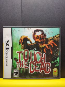 NINTENDO DS TOUCH THE DEAD