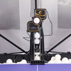 Table Tennis Robot with Net Ping Pong Ball Machine  #3707C G2