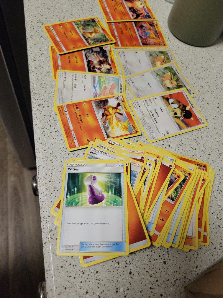 Pokemon Deck Cards