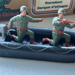 Vintage Timpo Assault Craft WW2 Toy Soldiers 