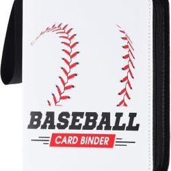 Baseball Card Binder with Sleeves 900 Pockets, Baseball Gifts for Baseball Cards Collector, Baseball Card Storage Baseball Cards Ring Holder Organizer
