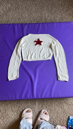 Cute Star Long sleeve Crop Top ⭐️