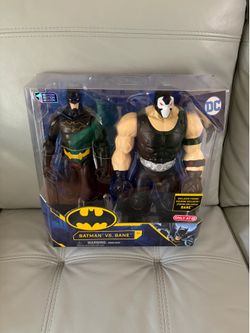12 inch batman and bane  figurine