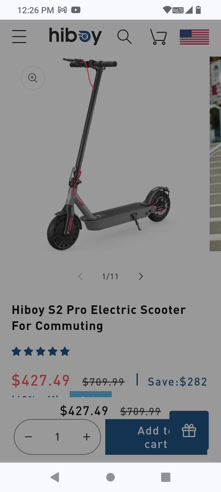 Hiboy Scooter 
