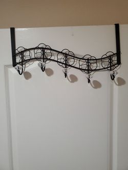 Rhinestone Towel Rack 