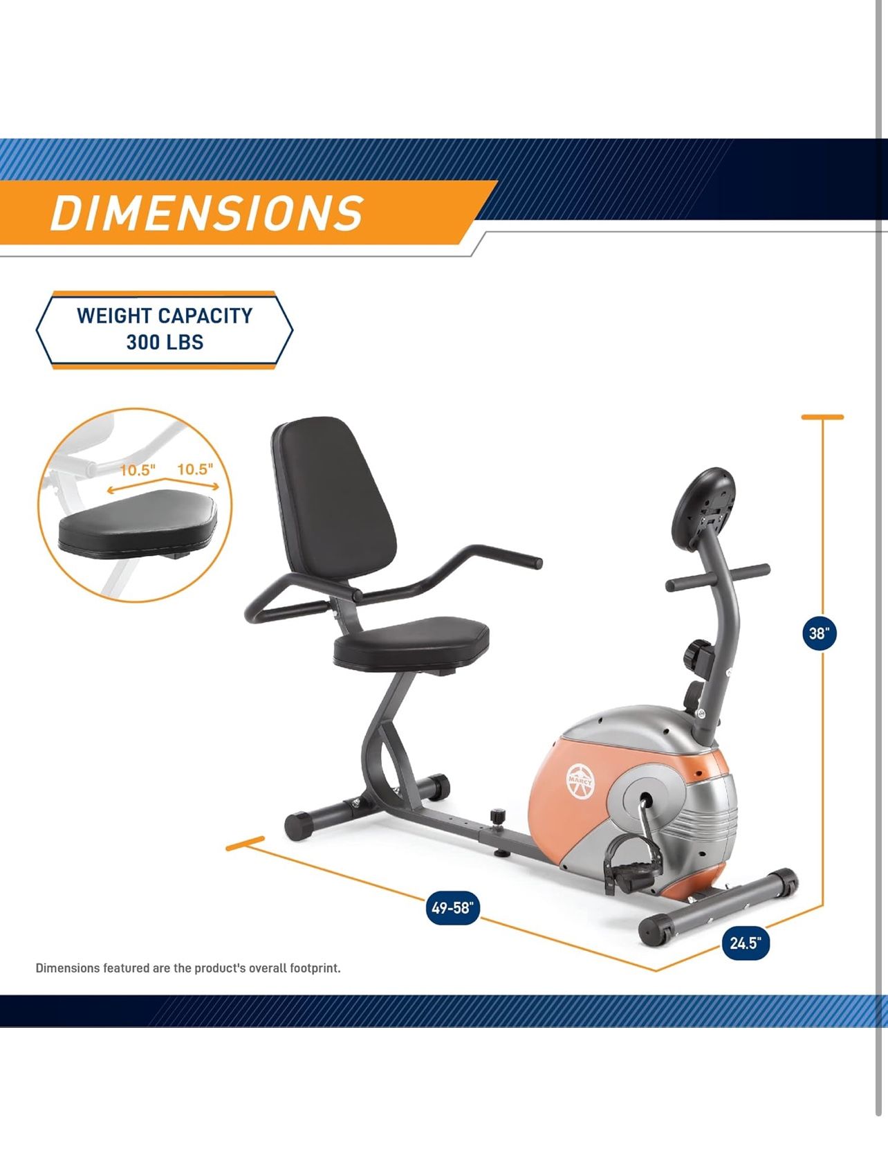 Marcy Home Exercise Bike