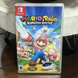 Mario + Rabbids Kingdom Battle - Nintendo Switch - Video Game w/Case