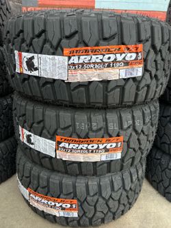 33x12.50r20 ARROYO RT 4 NEW TIRES INSTALLED ✅ INSTAALDAS ✅🔥