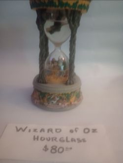 Wizard of Oz Decorative Hourglass Figurine