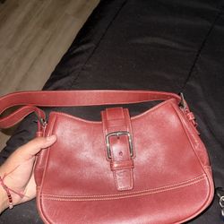 Vintage Coach Hampton Hobo