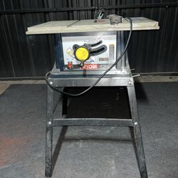 RYOBI 10” Electric Plug-in Table Saw
