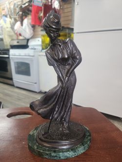  bronze golf decor statue