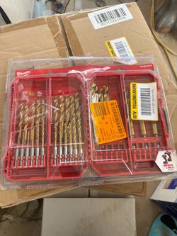 Milwaukee Titanium Drill Bit Set