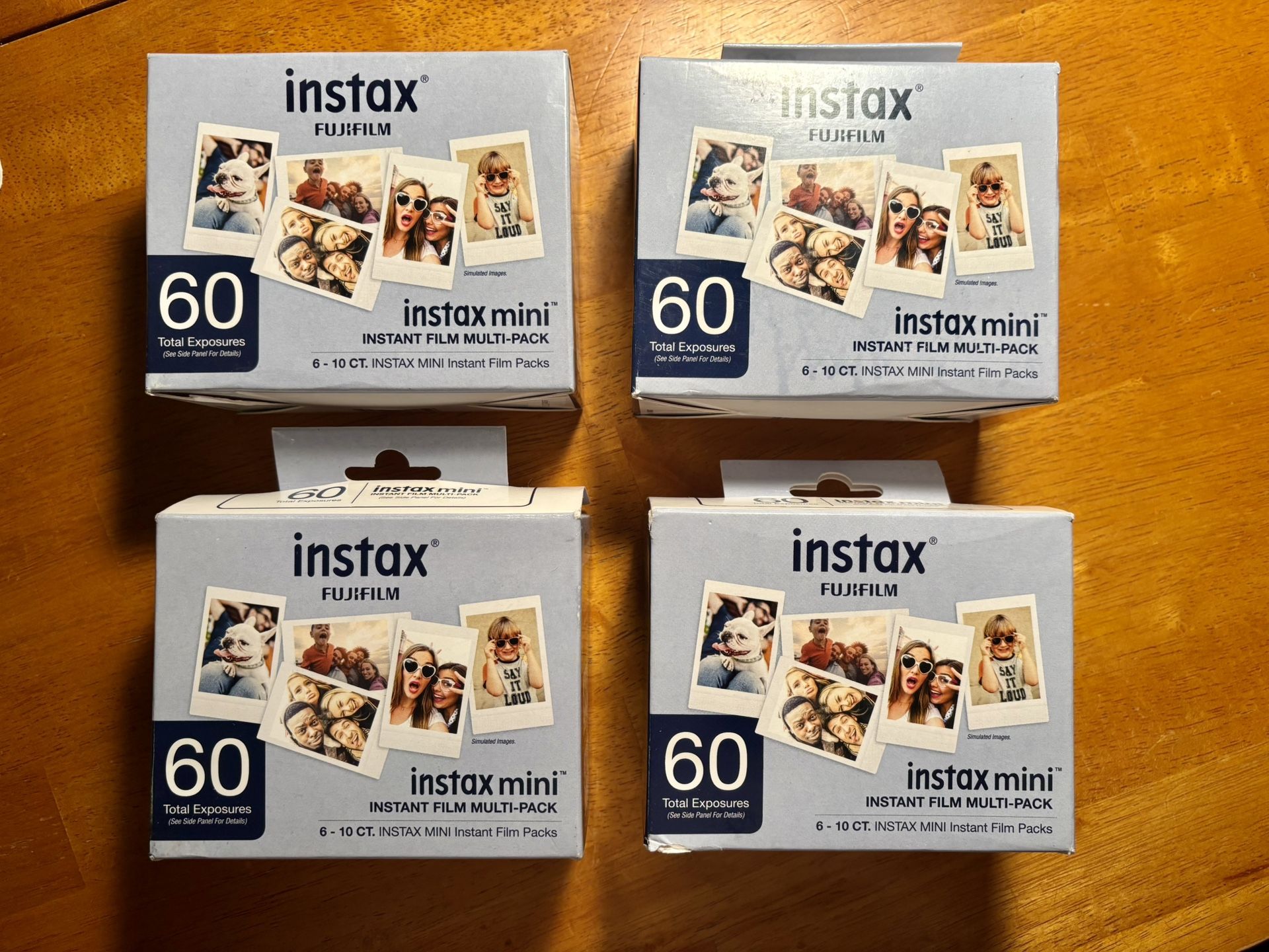 Instax Fujifilm Mini Value Packs 
