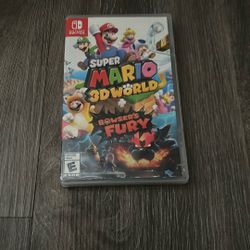 Super Mario 3-D world plus Bowser’s fury