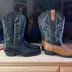 Two Nice pair of boots clean 