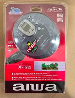 Aiwa Vintage 2002 Compact Disc Brand New in Sealed Package CD-R/RW Model XP-R232