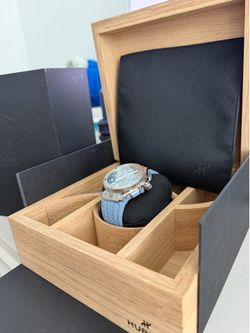 HUBLOT BIG BANG ORIGINAL TITANIUM COAL BLUE 43mm HUBLOT BIG BANG