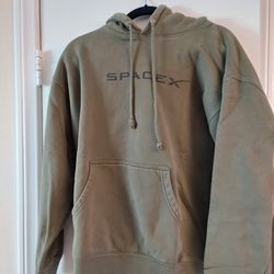 SpaceX OD Green Pullover Hoodie Size L