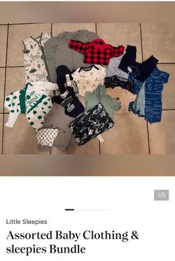 Huge lot of baby clothes and sleepers