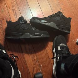 Size 10.5 Black Cat Jordan’s