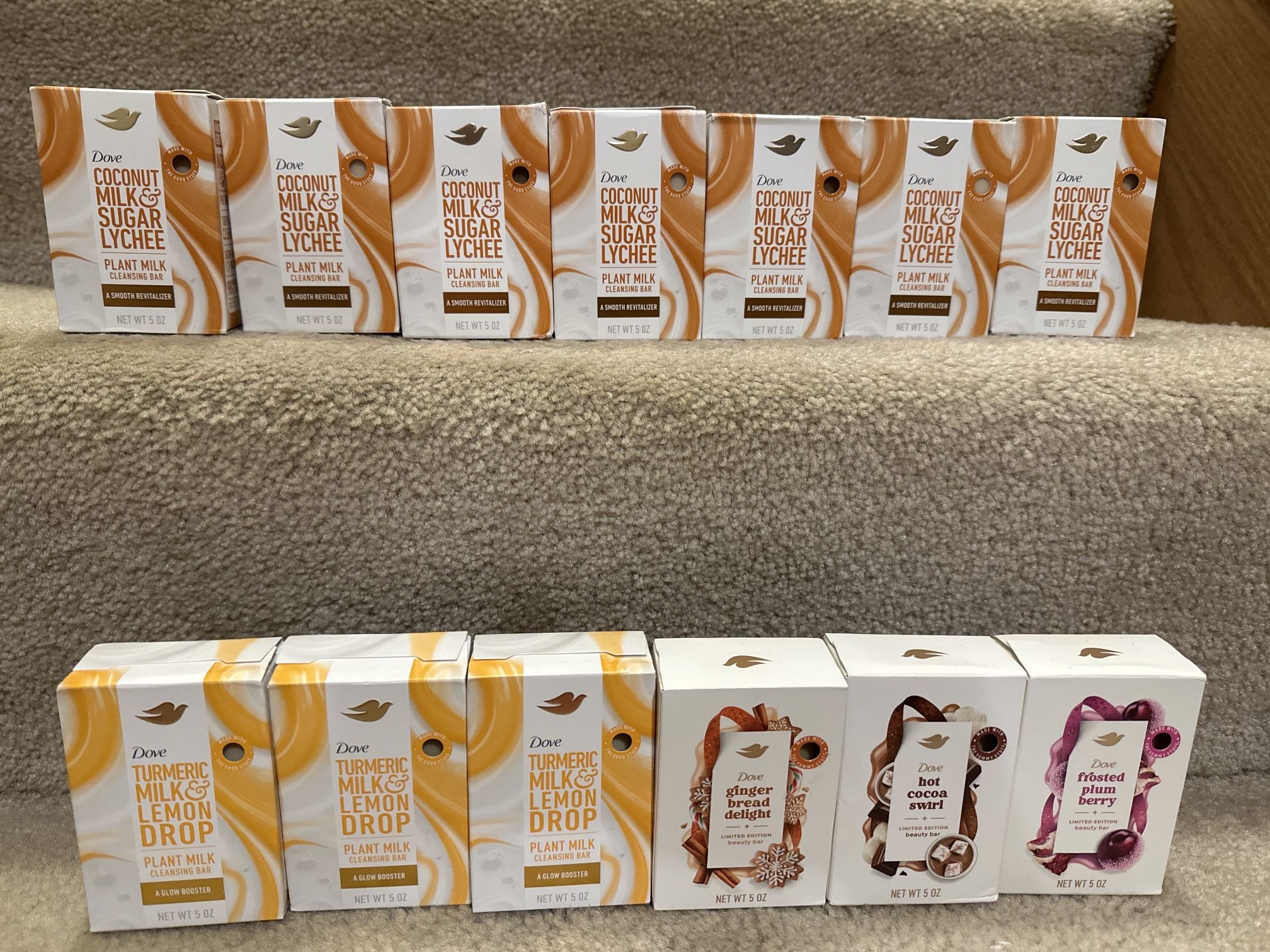 Dove Plant Milk Soap Collection new $3/bar