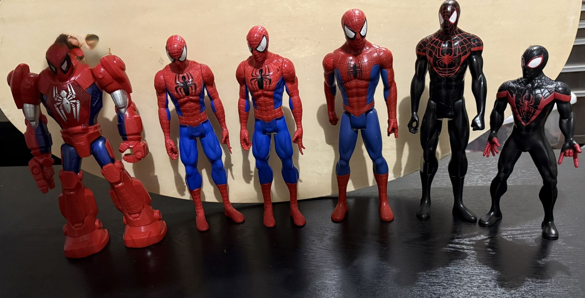 Spider-Man Action Figures (6-Pack Bundle) – Miles Morales, Classic & Mech – Marvel Toys