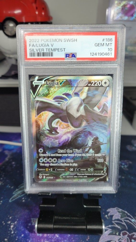 Lugia V 186 Silver Tempest PSA 10