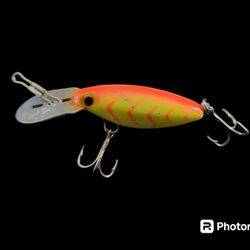 3 Vintage Lures HEDDON Tiny Crazy Crawler/ HotNTot