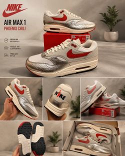 Nike Air Max 1 PRM Chili Pepper Size 10 Zapatos de Nike talla 10 Nuevos y originales