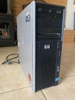 HP Z400 Gaming Workstation PC – RX 570 8GB, Xeon X5687, 1TB SSD + 1TB HDD