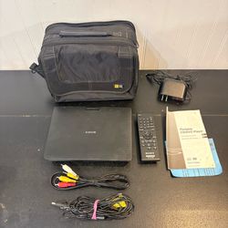 Sony DVP-FX950 Portable 9" Swivel Rotating Screen CD/DVD Player w/ Accessories