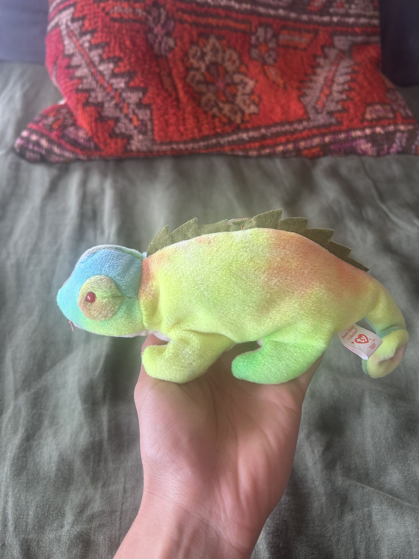RARE vintage Iggy TY Beanie Baby 1997