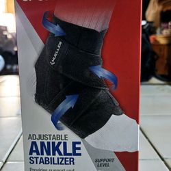 Adjustable Ankle Stabilizer, Unisex One Size Fits Most