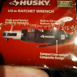 NEW 1/4" Husk5y Brand Ratchet Wrenches.