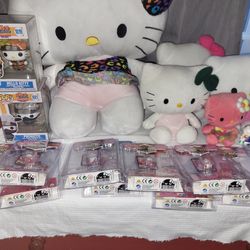 Hello Kitty Figures And Plushes 