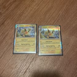 Holographic Jolteon Scarlet And Violet 151 Set