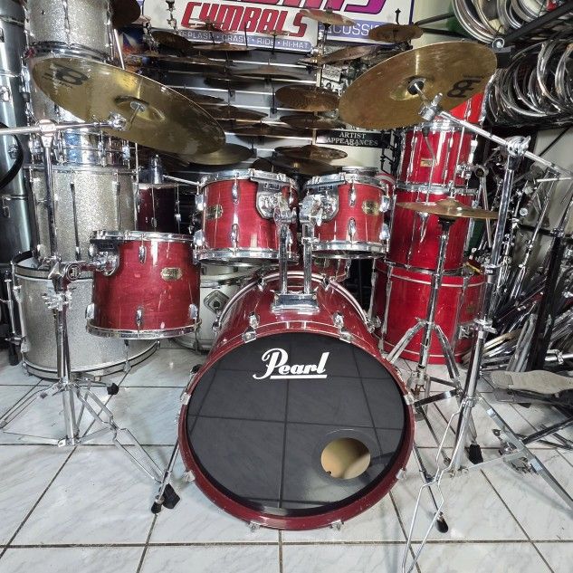 Pearl Export Complete Drum Set  🥁  !! $450 Or Best Offer !!